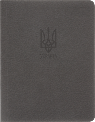 Книга записна MILITARY, А6, 64 аркуші, клітинка, обкл. з синтетичного каменя, графіт