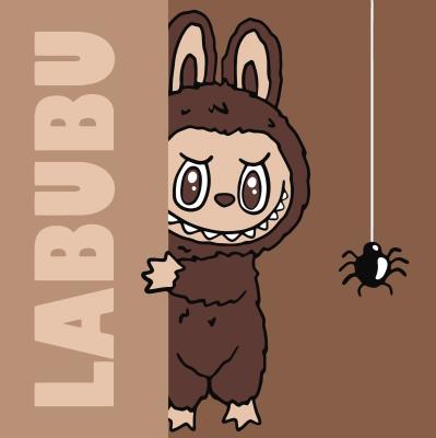 Набір для розпису по номерах для дітей "Хованки Лабубу" 25х25см