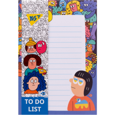 Папір для нотаток на магніті Yes To Do "Stand with Ukraine"