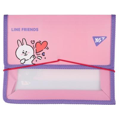 Папка для зошитів Yes пласт. на резинці В5 "Line Friends. Cony"
