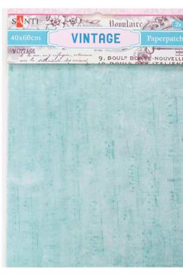Папір для декупажу, Vintage, Santi, 2 аркуші, 40*60 см (1/)