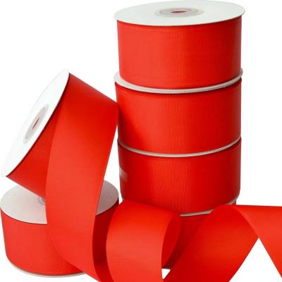 Стрічка репсова 3,8см*23м 3823A235GG червоний