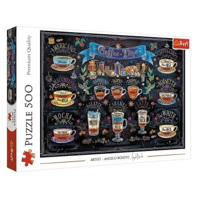 Пазли - (500 елм.) - "Час пити каву"/Trefl