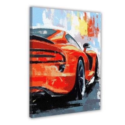 Картина за номерами з алмазною мозаїкою SANTI "Машина мрії", 40*50см Картина за номерами з алмазною мозаїкою SANTI "Машина мрії", 40*50см