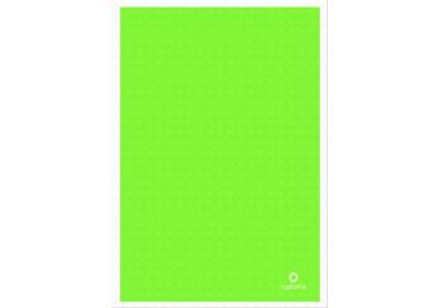 Папка-куточок А4 Optima, 180 мкм, фактура "Вишиванка", салатова