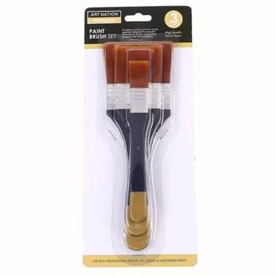 Професійні пензлі Art Nation нейлон, 2#, 5#, 7# BR03 Професійні пензлі Art Nation нейлон, 2#, 5#, 7# BR03