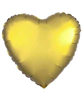 Кулька фольг. Pelican 18', СЕРЦЕ САТИН ЗОЛОТО 45 см, (ціна за упак/5шт) Кулька фольг. Pelican 18', СЕРЦЕ САТИН ЗОЛОТО 45 см, (ціна за упак/5шт)