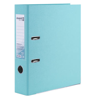 Папка-реєстратор одностор. PP 7,5 cм, зібрана,Pastelini, бірюзова