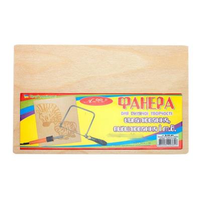 Фанера А5 6мм для творч. вищий гатун. шлифов. 225*147мм AS-0704, В-06-А5