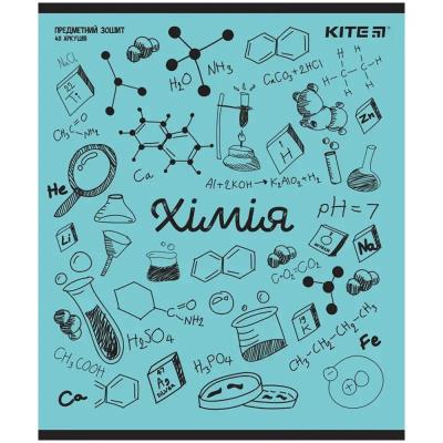 Зошит предметн. 48 арк., кл., гібр лак+УФ,Sketch, хімія
