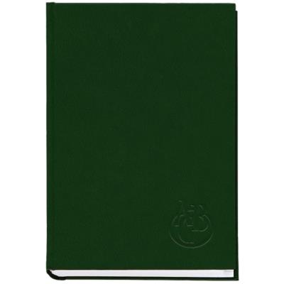 Книга алфавитная А5, 112 л., 145х202 мм, баладек зеленый, 211053