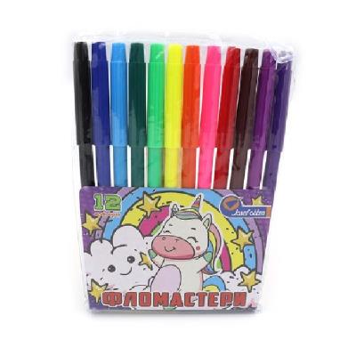 Фломастер "Єдиноріг" 12 кол., ПВХ, Josef Otten, 828-12LU Фломастер "Єдиноріг" 12 кол., ПВХ, Josef Otten, 828-12LU