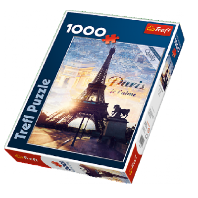 Пазли - (1000 елм.) - "Париж на світанку" / Trefl Пазли - (1000 елм.) - "Париж на світанку" / Trefl