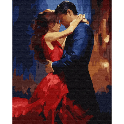 Картина за номерами SANTI "Танець про кохання" 40*50 см