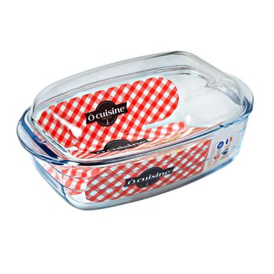 Каструля с/к O CUISINE прямокут. 4,3л+2,2л вклад (466AC00/1643)