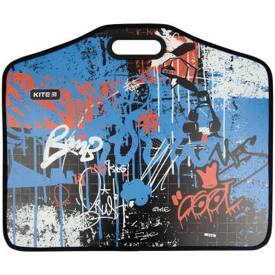 Портфель на липучках, 1 відділ., A3 Kite Street Style Портфель на липучках, 1 відділ., A3 Kite Street Style