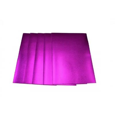 Кольорова ЕВА піна з металізована (Фоаміран) А4,МТ-EVA-018, 21х29,7см,1,8 мм 5 аркушів фіолетовий Кольорова ЕВА піна з металізована (Фоаміран) А4,МТ-EVA-018, 21х29,7см,1,8 мм 5 аркушів фіолетовий