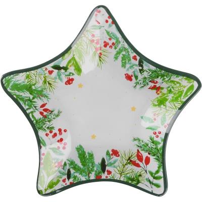 Тарілка VIVA NY XMAS STAR/ 20.5 см (ST0108)