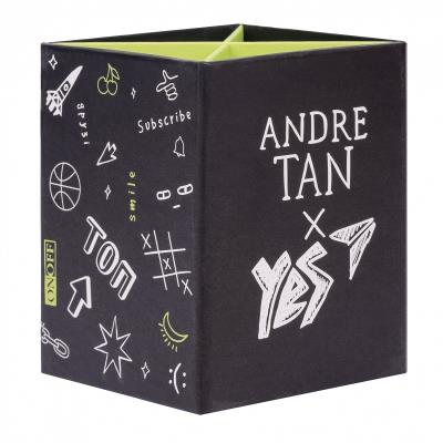 Стакан для письмового приладдя YES by ANDRE TAN "Dark", картон