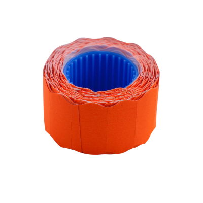 Цінник А12, (26*12) помаранчевий, 6 метрів, (1/6/504)