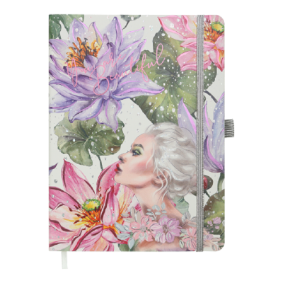 Щоденник датов. 2024 CHERIE, A5, рожевий, штуч. шкіра Щоденник датов. 2024 CHERIE, A5, рожевий, штуч. шкіра