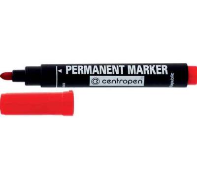 Маркер Permanent 2.5 мм, червоний, круглий, 8566 (1/10/200/1000)