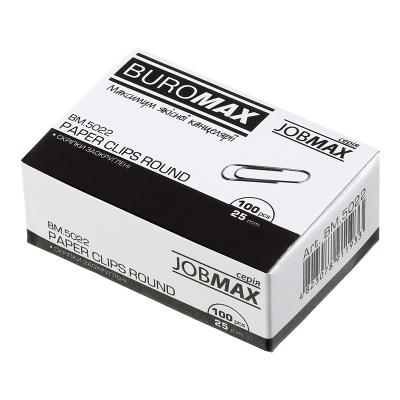Скріпка Buromax ВМ.5007, 25 мм, трикутна, нікельовані, 100 шт (10/500) Скріпка Buromax ВМ.5007, 25 мм, трикутна, нікельовані, 100 шт (10/500)