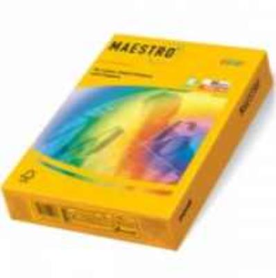 Бумага цветная Maestro Color Intensiv SY40, A4, 80г/м2, 500 листов, интенсивно-желтый Бумага цветная Maestro Color Intensiv SY40, A4, 80г/м2, 500 листов, интенсивно-желтый