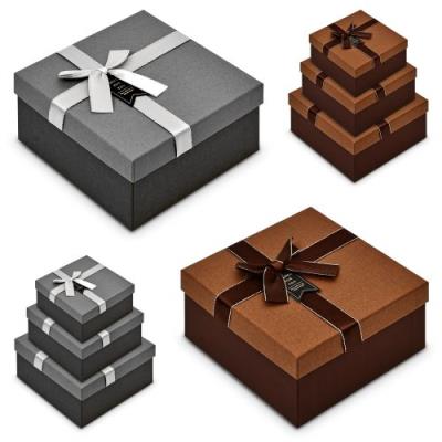 Коробка подарункова "Bianco" 1шт R33321B №1