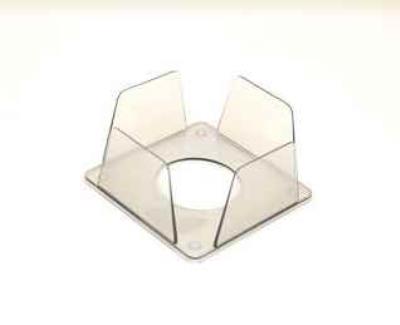 Бокс для паперу КІП, 9*9*4,5 см, димчастий (12/252) Бокс для паперу КІП, 9*9*4,5 см, димчастий (12/252)