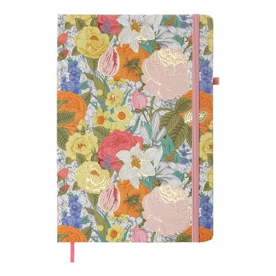 Книжка записна ROSE, на гумці, А5, 80 арк., клітинка., офсет крем., тв.лам.обл., рожева Книжка записна ROSE, на гумці, А5, 80 арк., клітинка., офсет крем., тв.лам.обл., рожева