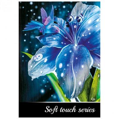 Блокнот TM Profiplan "Soft touch series" flower, A5, 96 страницы