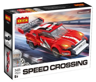 Конструктор "Автомобілі" (195 елм.) Спрінт / COGO