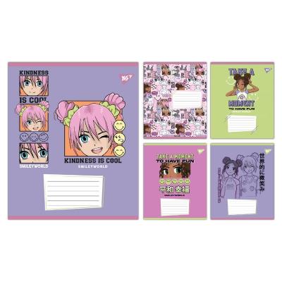 А5/18 кл. Yes Smiley World Cool, зошит учнівський шкільний