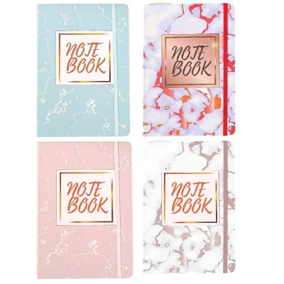 Блокнот на гумці "Notebook" A5 14,5*21см, 70G, 80P, кол. край, mix4 NC5057