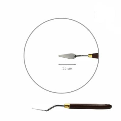 Мастихін ROSA Gallery CLASSIC № 1 довжина 3,5см, крапля (1)