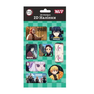 Набір наліпок 2D Yes "Demon Slayer"