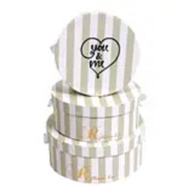 Подарункова коробка кругла 1 шт.29031110/3 Подарункова коробка кругла 1 шт.29031110/3