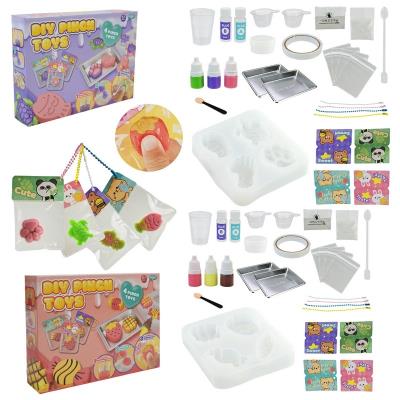 Набір для творчості арт. 708B-68/69 (96шт/2) 2 види мікс, створення унікальних сквіш-аксесуарів, у короб. 22*16*4,3см