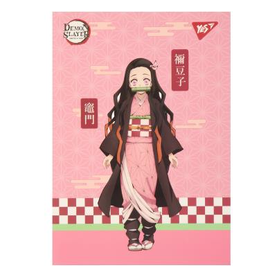 Блокнот YES А6/64 інт "Demon Slayer", клітинка