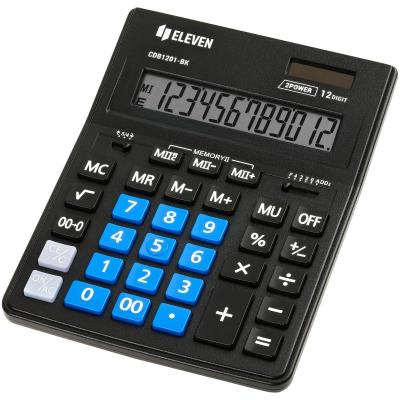 Калькулятор Eleven офісний CDB-1201 BK-BL , 12 р. 