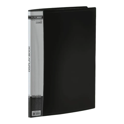 /Папка з 10 файлами А4 JOBMAX, чорний