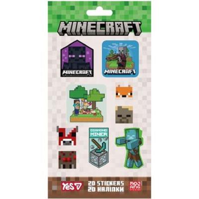 Набір наліпок 2D Yes "Minecraft Characters"