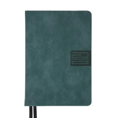 Щоденник-діловий записник А5 Leo Planner датований 2026 "Persona", твердий, смарагдовий, 368 сторінок