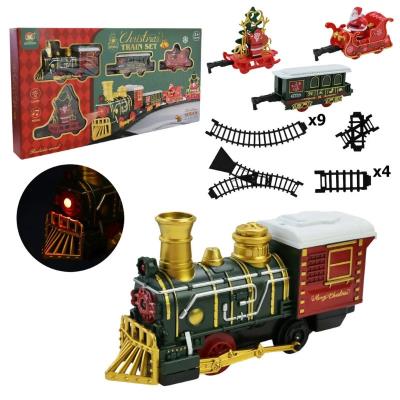 Залізниця арт. 699-66A (36шт/2) Merry Christmas батар.,світло, звук,короб.50*25,8*5,5см