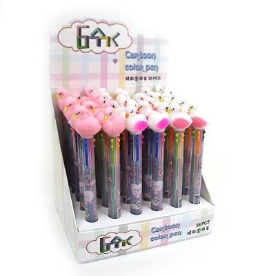 Ручка кулькова дит. 6 кольорів "Лебеді", mix, IMG4538-6 (12/144) Ручка кулькова дит. 6 кольорів "Лебеді", mix, IMG4538-6 (12/144)