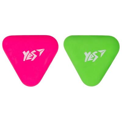 Ластик у формі трикутрника YES "Triangle" 2 кол./уп.