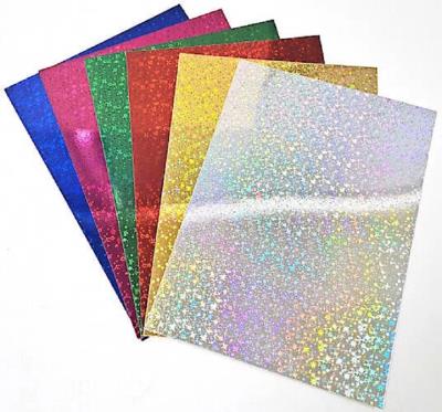 Набір одностороннього кольорового голографічного картону (21х29,7см),YT-6-Н за1шт,