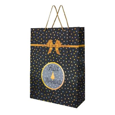 Пакет паперовий подарунковий, L:31х42х12см, тиснення фольгою BM.2000183