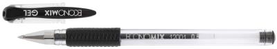 Ручка гелева Economix 11901-01, Gel, 0,5 мм, чорний (12/144/1728)